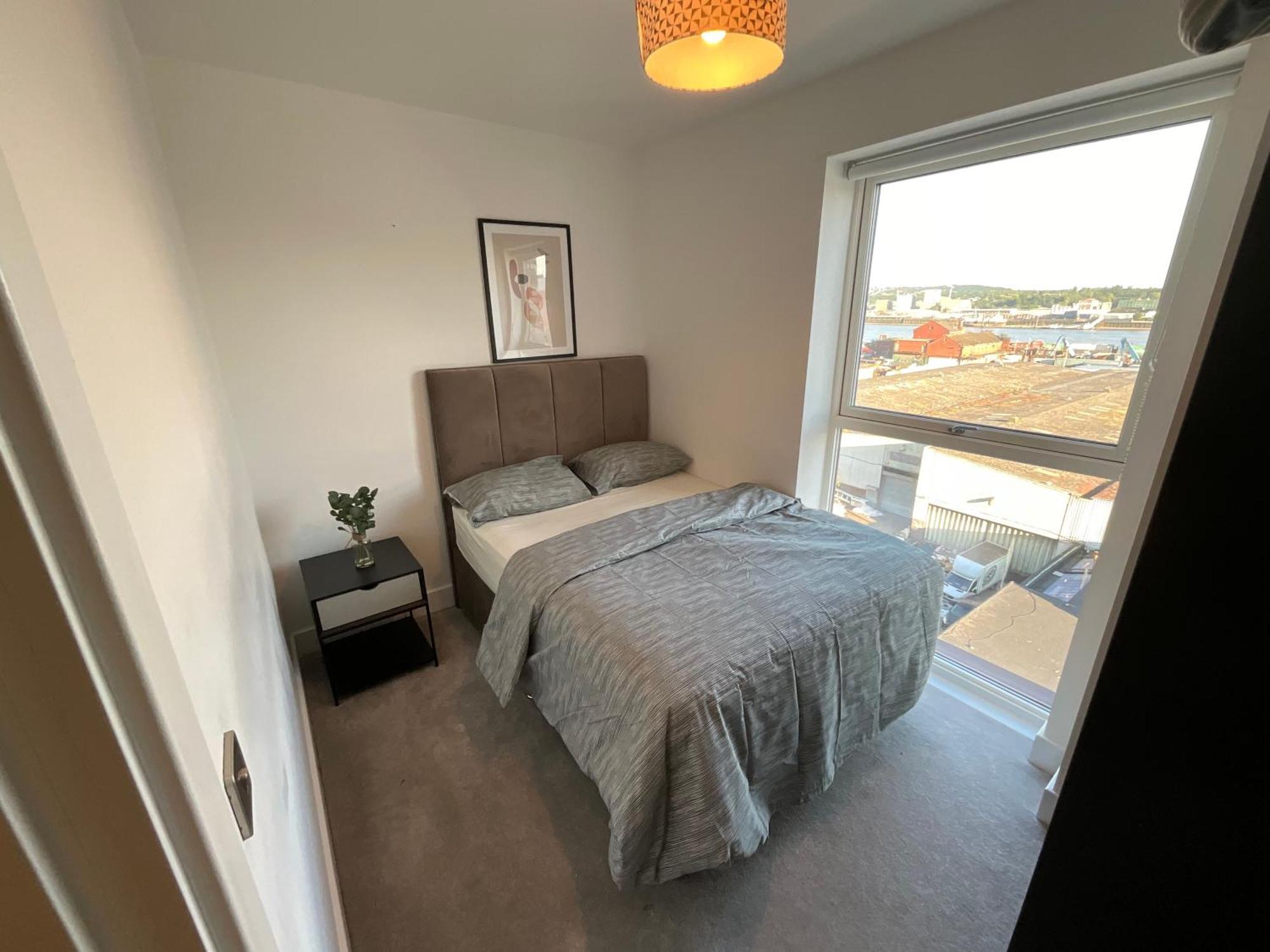 Deluxe Double Bed In Shared Apt Near Canary Wharf, City Airport & O2 Arena With Thames View London Luaran gambar